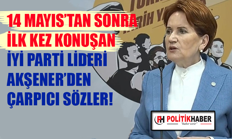 Akşener: Köprüden önce son çıkış!