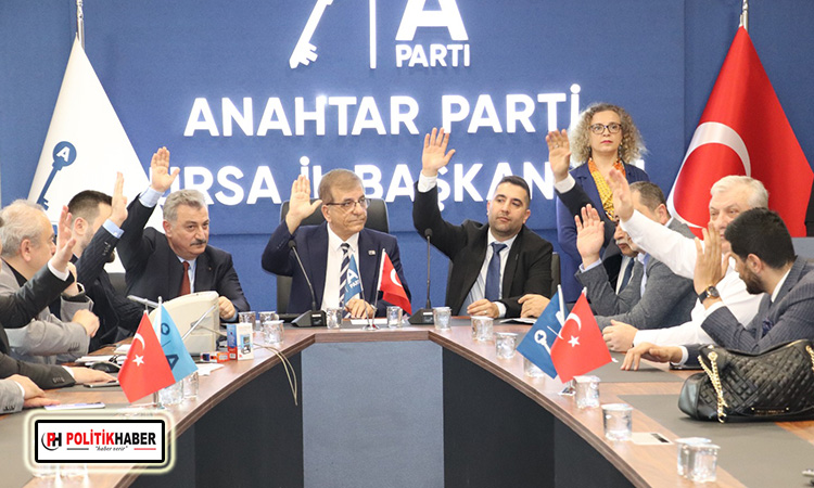 Anahtar Parti Bursa'da kongre heyecanı!