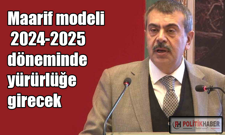 Bakan Tekin'den Maarif Modeli açıklaması!