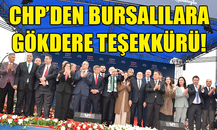 Başkan Özkan'dan Bursalılara teşekkür!