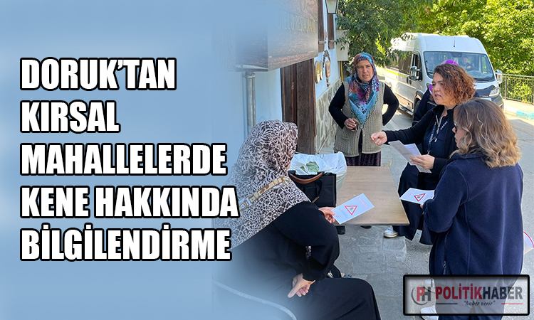 Doruk'tan kene bilgilendirmesi!