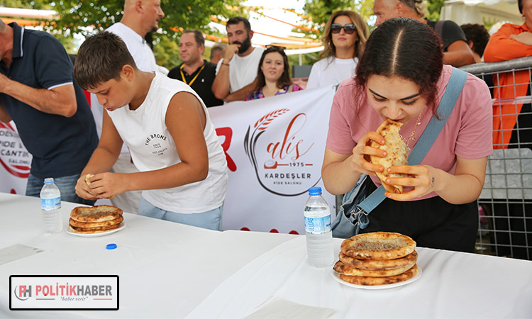 En çok yiyenlerin kazandığı festival