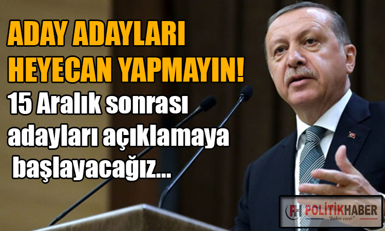 Erdoğan, adalar için tarih verdi!