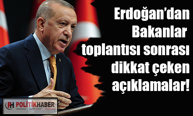 Erdoğan'dan gündeme dair önemli açıklamalar!