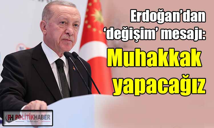 Erdoğan: Seçmenin bize ulaştırdığı mesajın farkındayız!