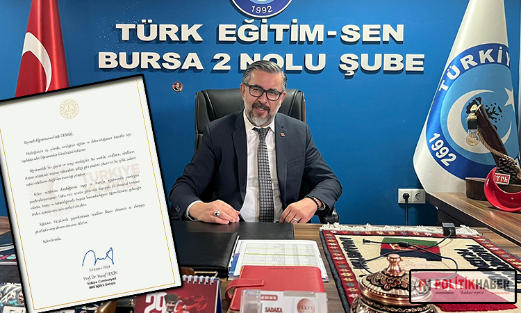 Fatih Gümüş'ten Bakan Tekin'e mektuplu cevap!