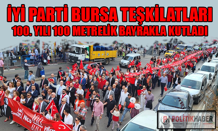 İYİ Parti Bursa'dan görkemli kutlama!