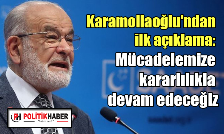 Karamollaoğlu: Bu ülke bizim, hepimizin!