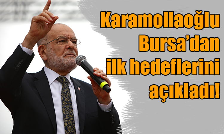 Karamollaoğlu: İlk hedef sistemi değiştirmek!