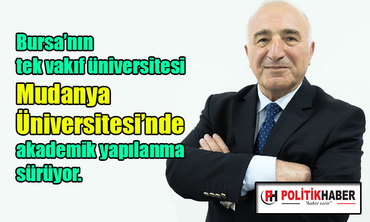 Mudanya Üniversitesi'nde yeni atama!