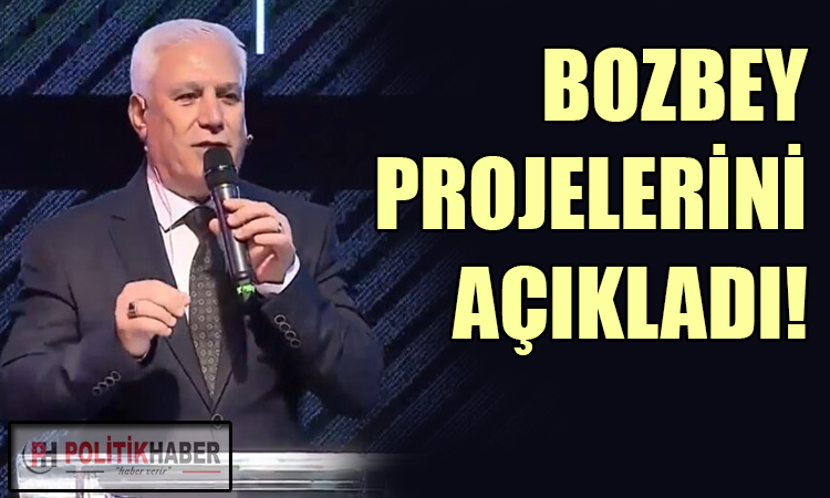 Mustafa Bozbey projelerini açıkladı!