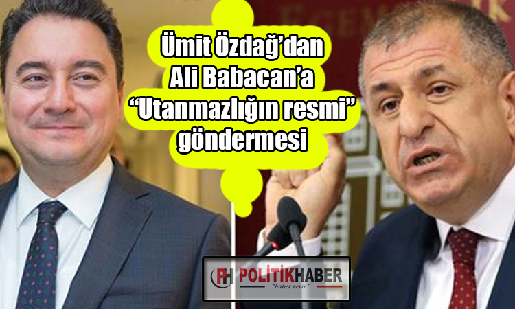 Özdağ'dan Babacan'a sert sözler!