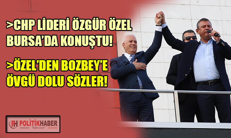 Özgür Özel'den Bozbey'e teşekkür!