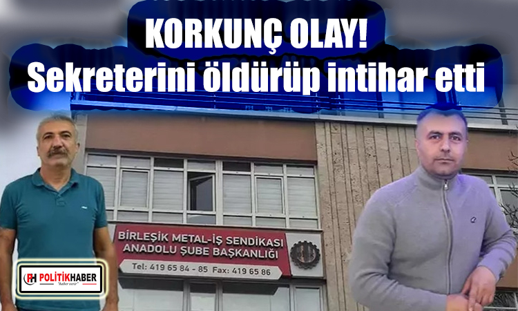 Sekreteri vurup intihara kalkışmıştı!