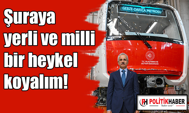 Sürücüsüz ilk yerli metro aracı raylarda!