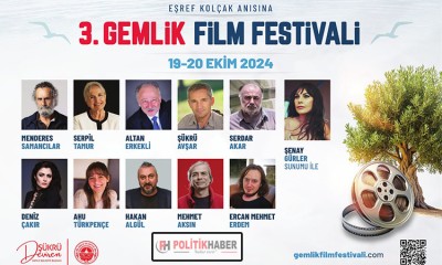 3. Gemlik Film Festivali başlıyor!