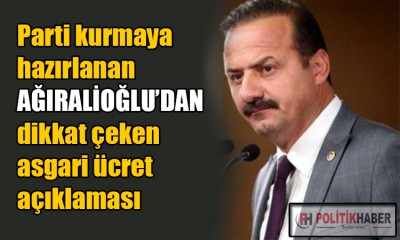 Ağıralioğlu'ndan asgari ücret açıklaması!