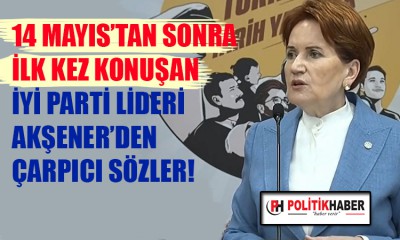 Akşener: Köprüden önce son çıkış!