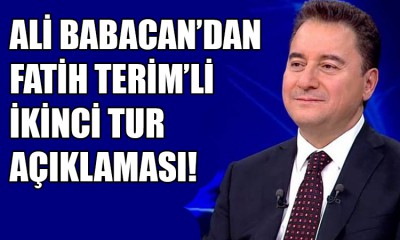 Babacan'dan ikinci tur açıklaması!