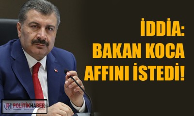 Bakan Koca'nın istifa ettiği iddia edildi!