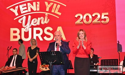 Bursa Büyükşehir ailesi yeni yılı birlikte kutladı