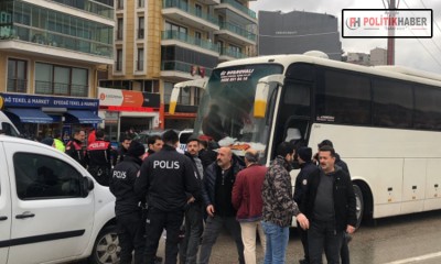 Bursa'da taraftarlar arasında bıçaklı kavga!