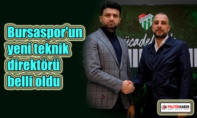 Bursaspor'un yeni teknik direktörü belli oldu!