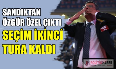 CHP'de seçim ikinci tura kaldı!