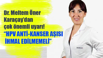 Dr. Karaçay'dan önemli uyarı!