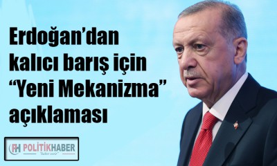 Erdoğan'dan bölge barışı için yeni açıklama!