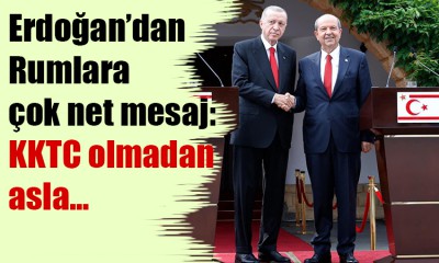 Erdoğan'dan Rum kesimine çağrı