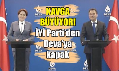 İYİ Parti'den Deva'ya sert cevap!