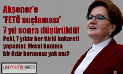 İYİ Parti liderine yapılan o suçlama düştü!