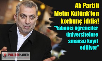 Metin Külünk'ten korkunç iddia!