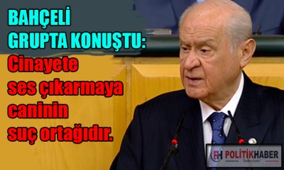 MHP Lideri Bahçeli'den Filistin tepkisi!