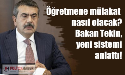 Öğretmene mülakat nasıl olacak?