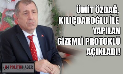 Özdağ, gizemli protokolü açıkladı!