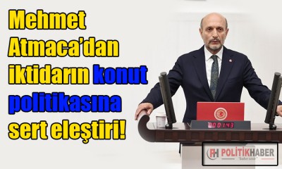 Saadetli Atmaca'dan iktidara sert eleştiri!