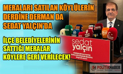 Sedat Yalçın, tarım ve kırsal kalkınma projelerini açıkladı!