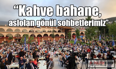 Tarihi Hanlar Bölgesi'nde kahve keyfi!