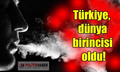 Türkiye, dünya birincisi oldu!