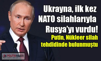 Ukrayna, NATO silahlarıyla Rus topraklarını vurdu!