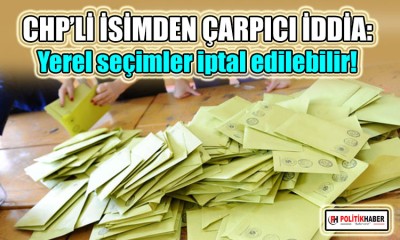 Yarkadaş: Yerel seçimler iptal edilebilir!