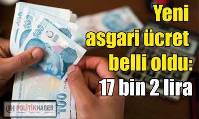 Yeni asgari ücret belli oldu!