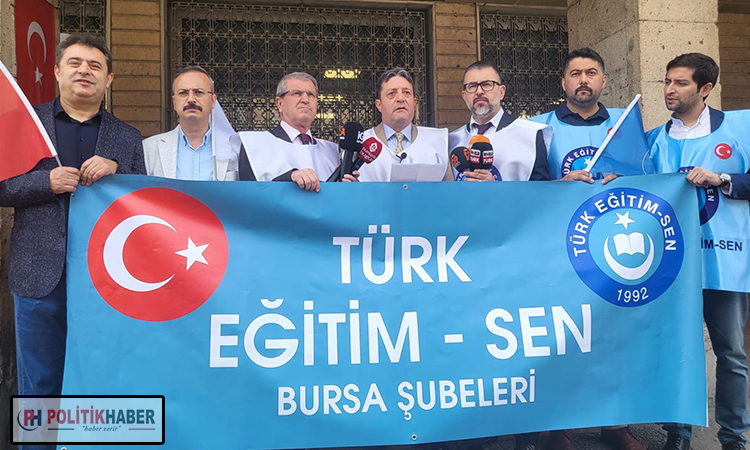 Türk Eğitim-Sen Bursa Şubelerinden atama tepkisi!