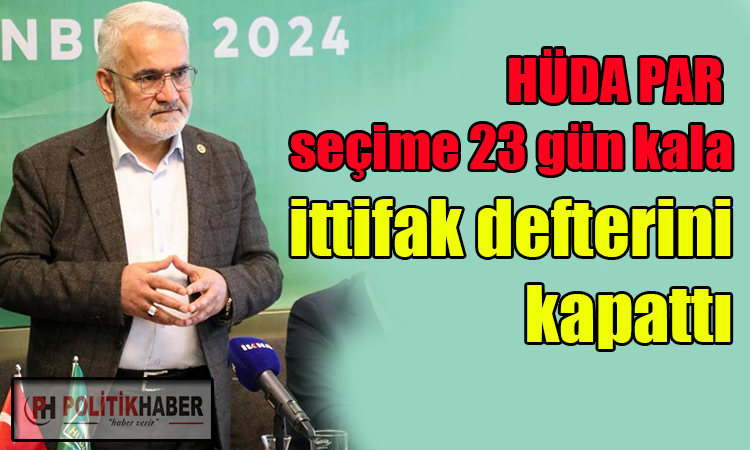 Yapıcıoğlu: İttifak defterini kapattık!