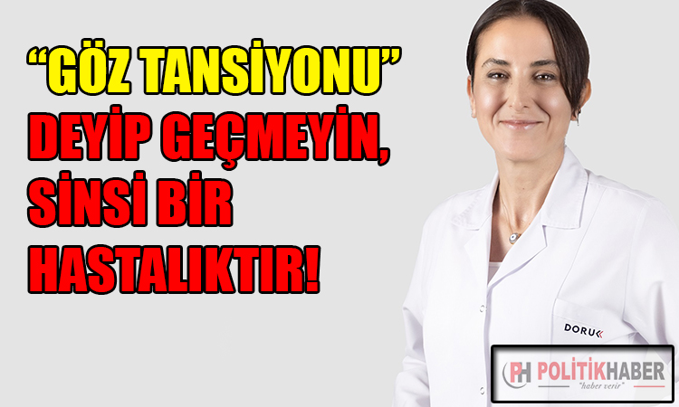 Zeynep Alkın'dan göz tansiyonu uyarısı!